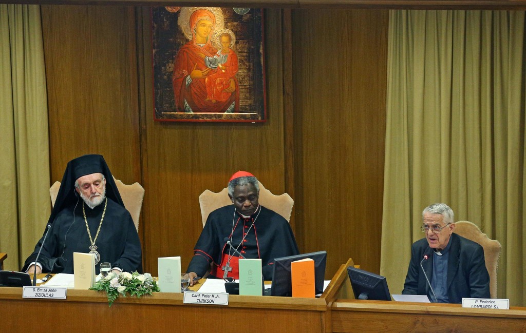 La conferenza stampa di presentazione dell'Enciclica in Vaticano